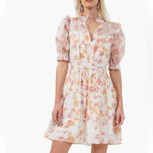 French Connection floral mini dress